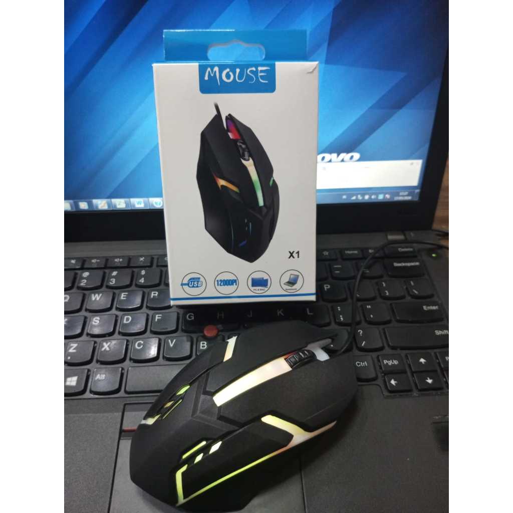 MOUSE USB X7 / MOUSE X7 LED USB / MOUSE GAMING LED X7