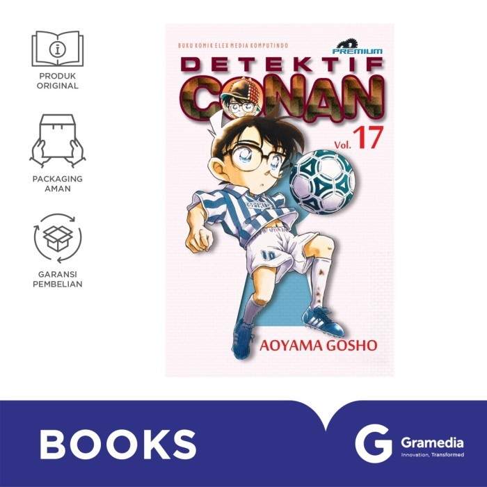 Gramedia MKG - Komik Detektif Conan Premium 17