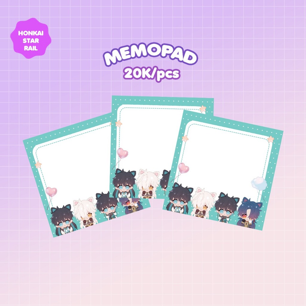 

Honkai Star Rail Memopad