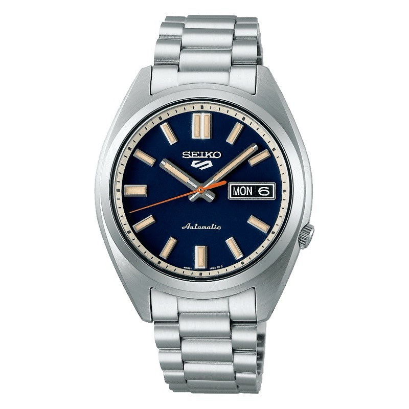 Seiko 5 Sports SRPK87K1 SNXS ‘Rinse blue Jam tangan Pria Analog Automatic Original