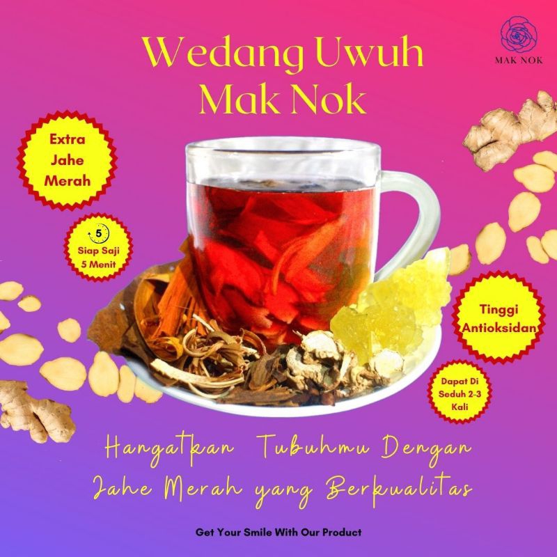 

Wedang Uwuh Mak Nok 1 PACK (isi 10 pcs)