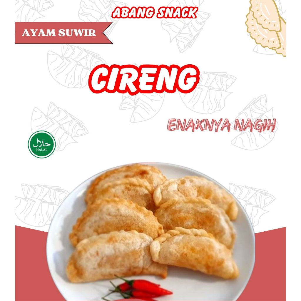 

Cireng Mercon Isi Ayam Suwir (Makanan / Frozen Food Instan / Snack Ringan / Cemilan Pedas / Jajanan)