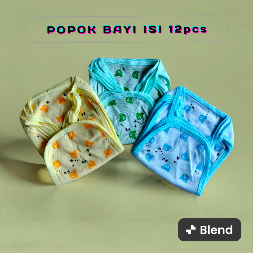 1 Lusin Popok Bayi Baru Lahir