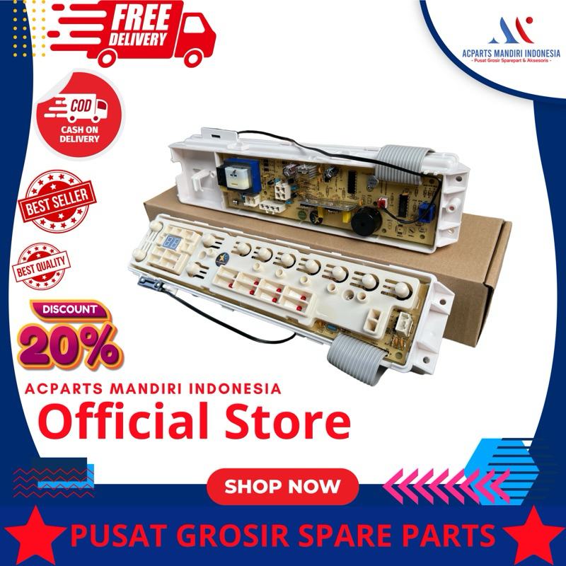 SHARP ES-M8000T, Modul pcb mesin cuci Top Loading