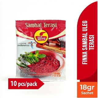 

Sambal Uleg Terasi Sachet (10 x 21gr) Serenceng Sambal Finna Food MURAH