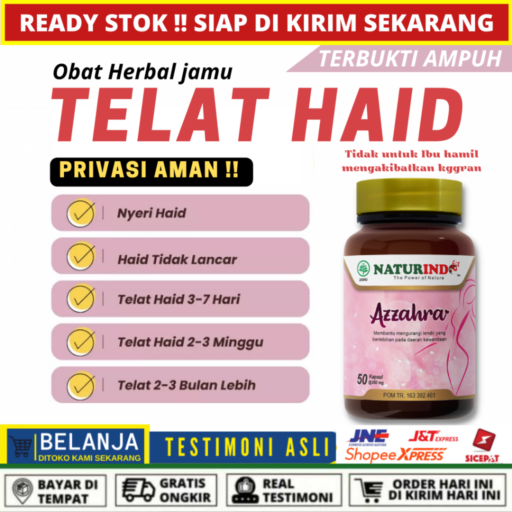 obat telat datang haid ampuh obat telat dateng bulan Telat 1 2 3 4 5 bulan obatpelancar haid PCOS ny