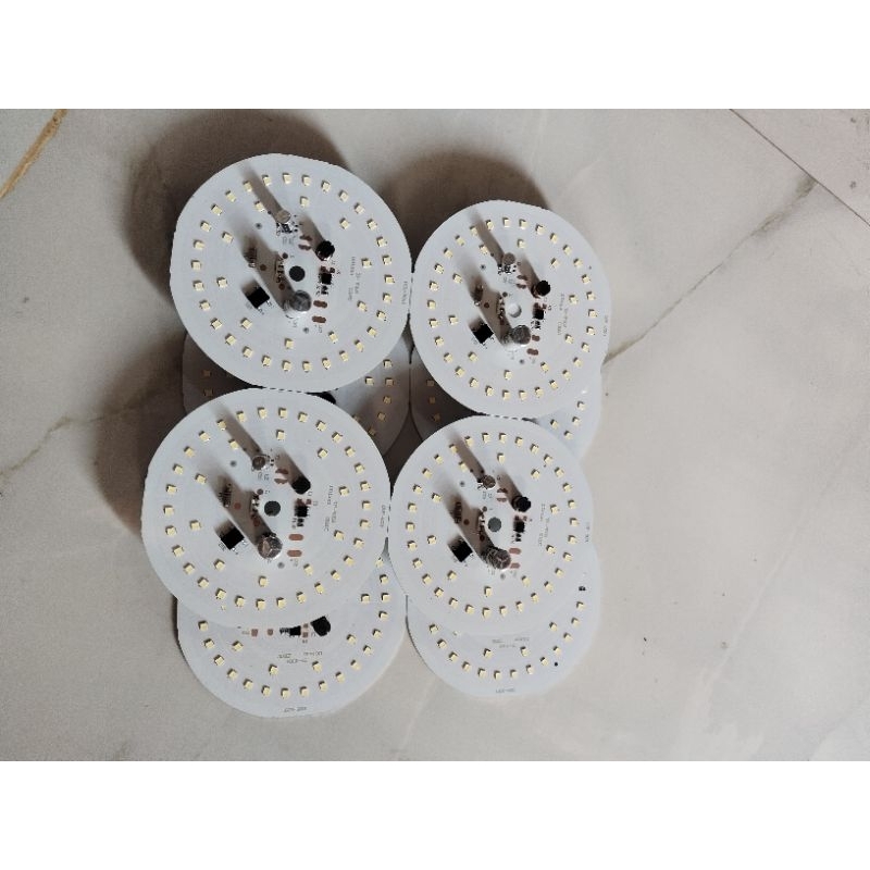 Mesin lampu led 40Watt Ac 220 langsung colok listrik nyala, clip 9 v full terang Alumunium