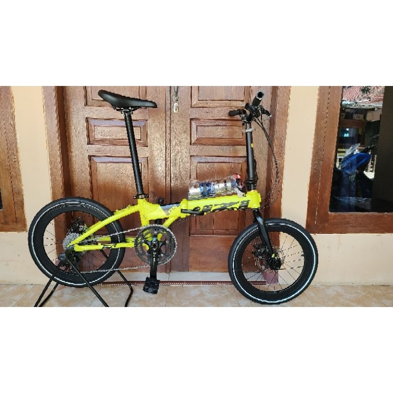 sepeda lipat IZI Q5 full upgrade dan full bonus