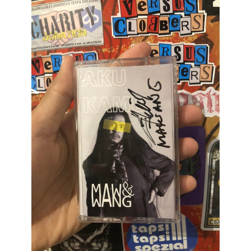 kaset pita maw&ang special edition tanda tangan