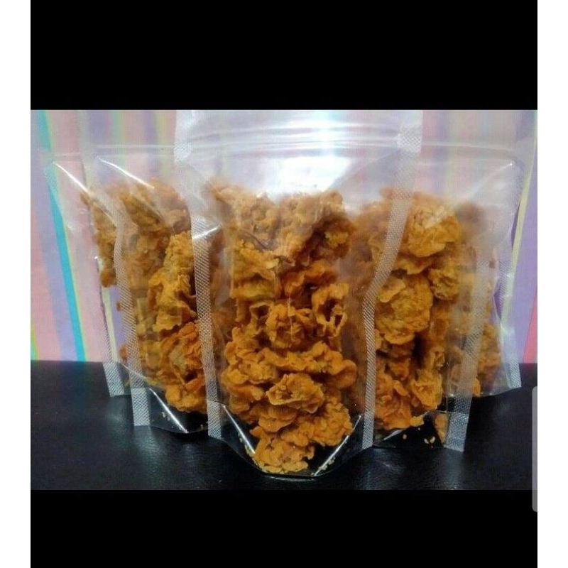 

KULITAYAMKRISPYRASABALADO,PEDASDAUNJERUKDANRASAJAGUNG||250gram
