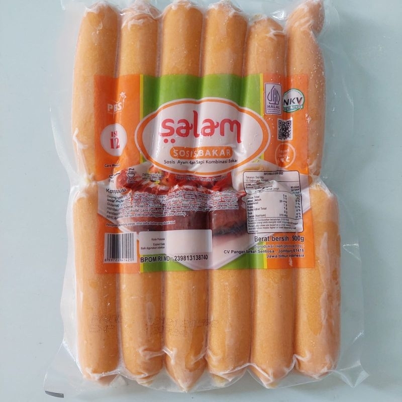 

Salam Sosis Bakar Mini 500g Isi 12