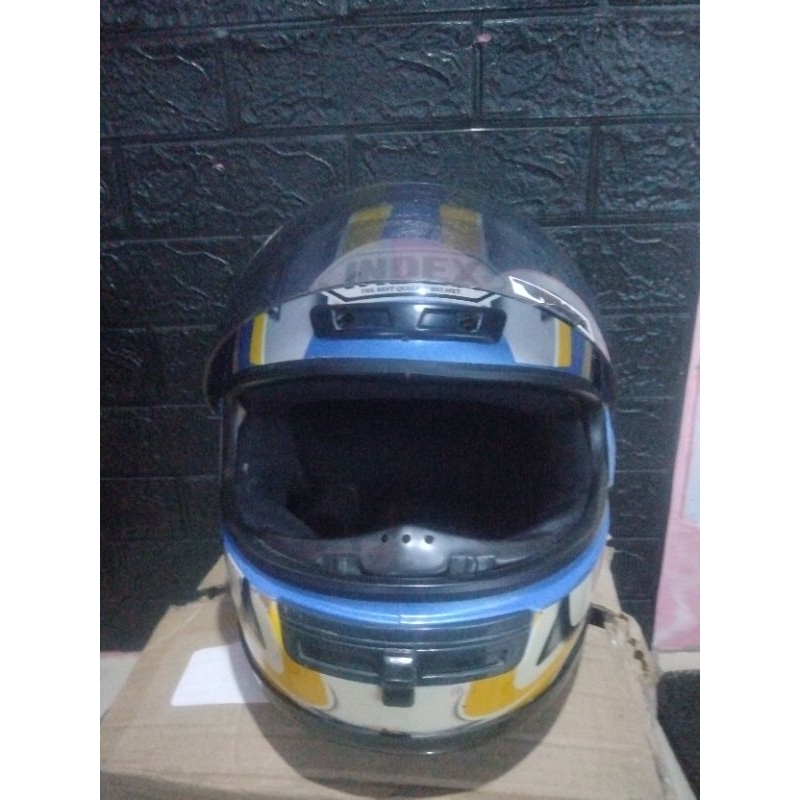 Helmet helm index thailand motif langka ,motif mata tikus, vintage kulitas import second