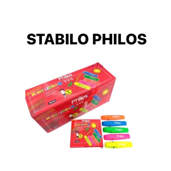 

KODE T37H Stabilo PHILOS kualitas bagus harga per box 1pc hanya