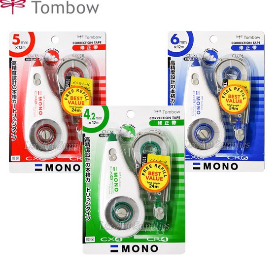 

KODE H78W Tombow Mono Correction Tape Free Refill CTCXCR