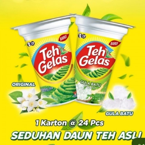 

Teh Gelas Gula batu 160ml