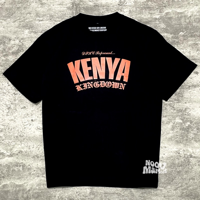 NOOV MUSIC Tshirt Baju Kaos Kenya - DPHC Represent 2024 Tshirt - Black | Kaos Band Original