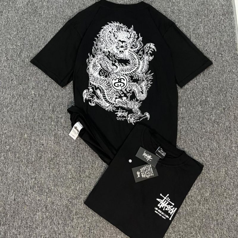 Kaos T-Shirt Stussy Dragon Fulltag