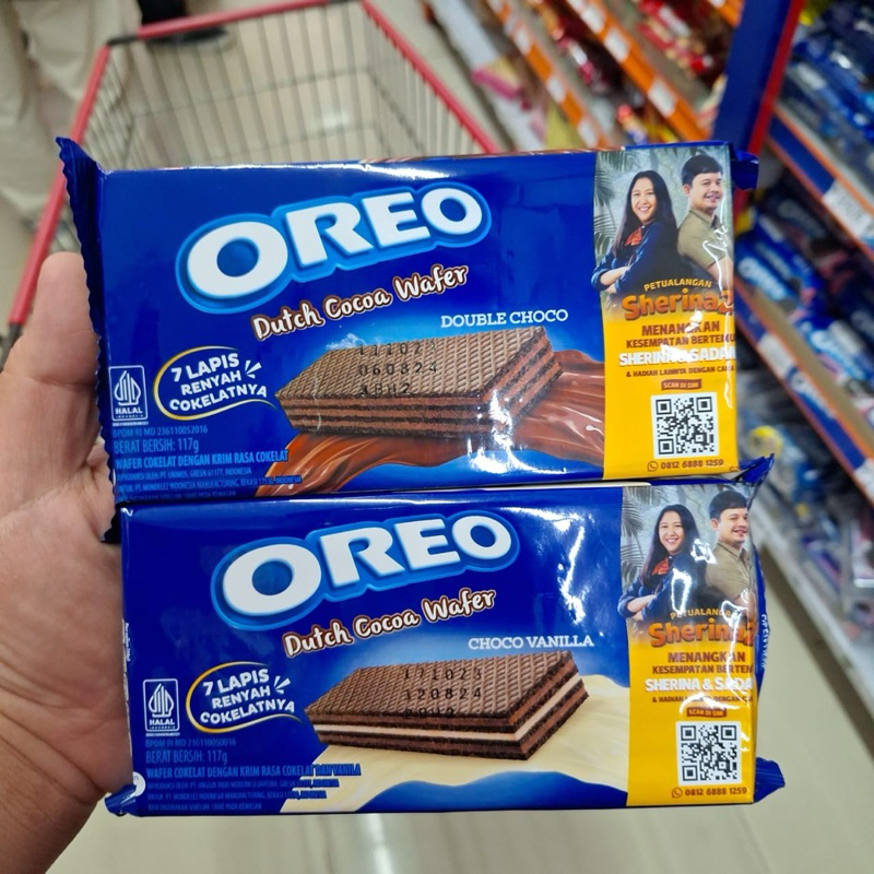 

OREO Dutch cocoa Wafer 117gram