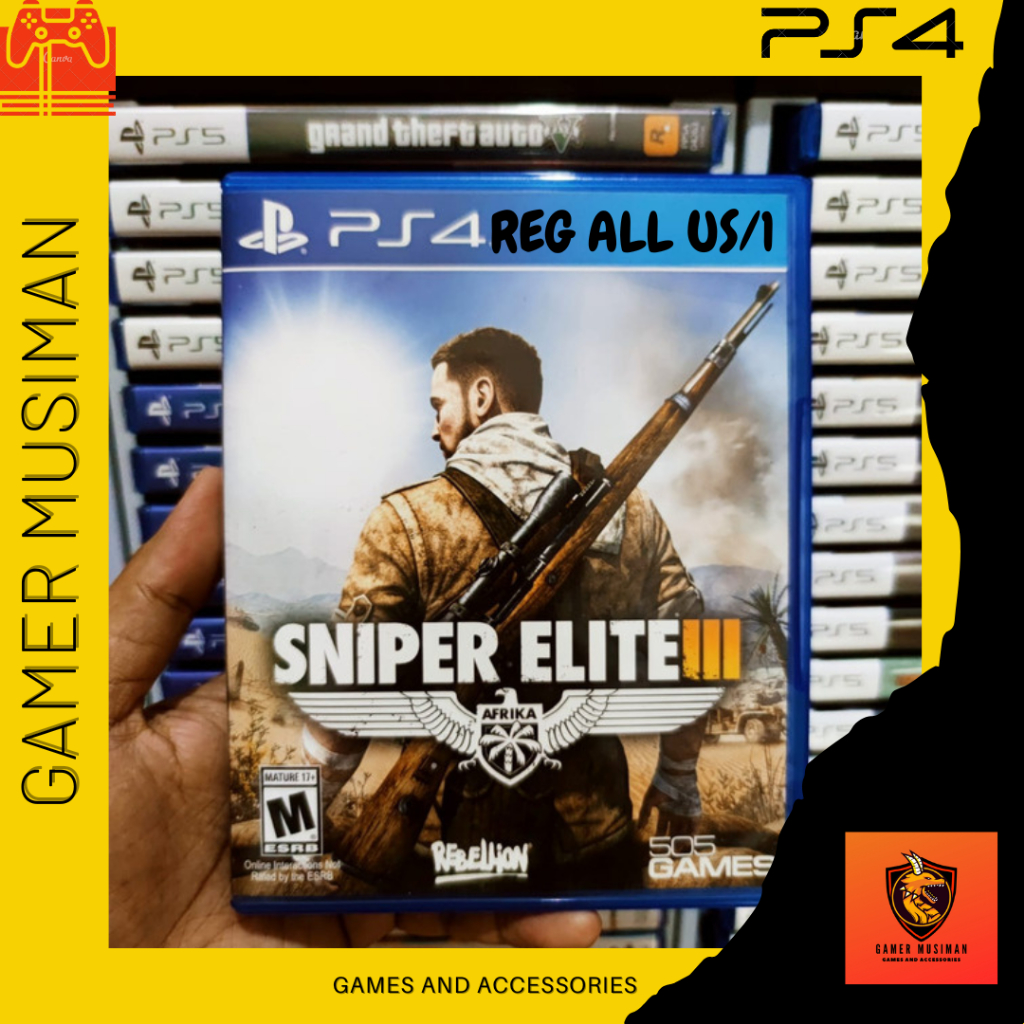 BD PS4 SNIPER ELITE III / 3 - SECOND MURAH
