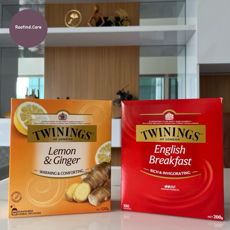 

TWININGS ISI 80-100 IMPOR LEMON GINGER, ENGLISH BREAKFAST, FRENCH EARL GREY, PURE GREEN TEA, IRISH BREAKFAST, LADY GREY