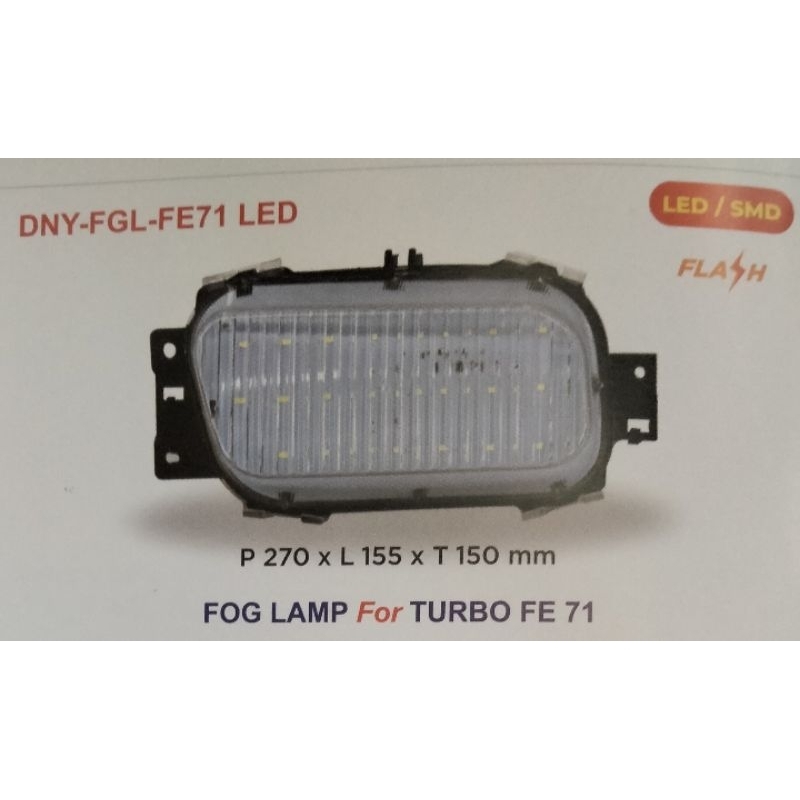 foglamp ps canter,lampu kabut PS canter,lampu bemper FE 71 LED