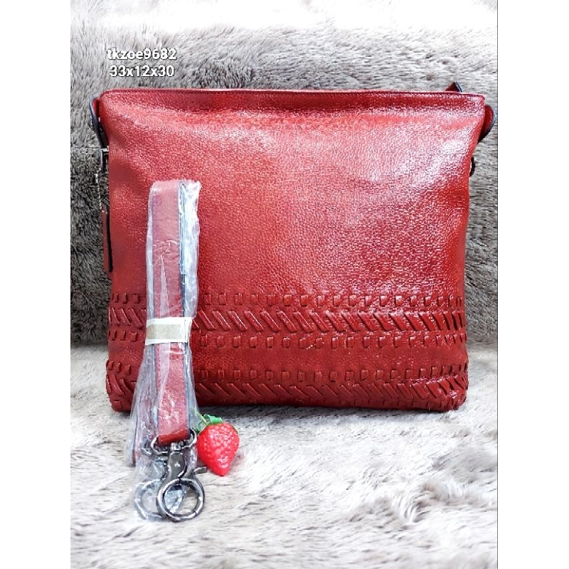 TAS ZOEVA FOSSIL ORIGINAL ( full kulit sapi )