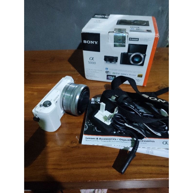 Kamera sony a5000 second fullset