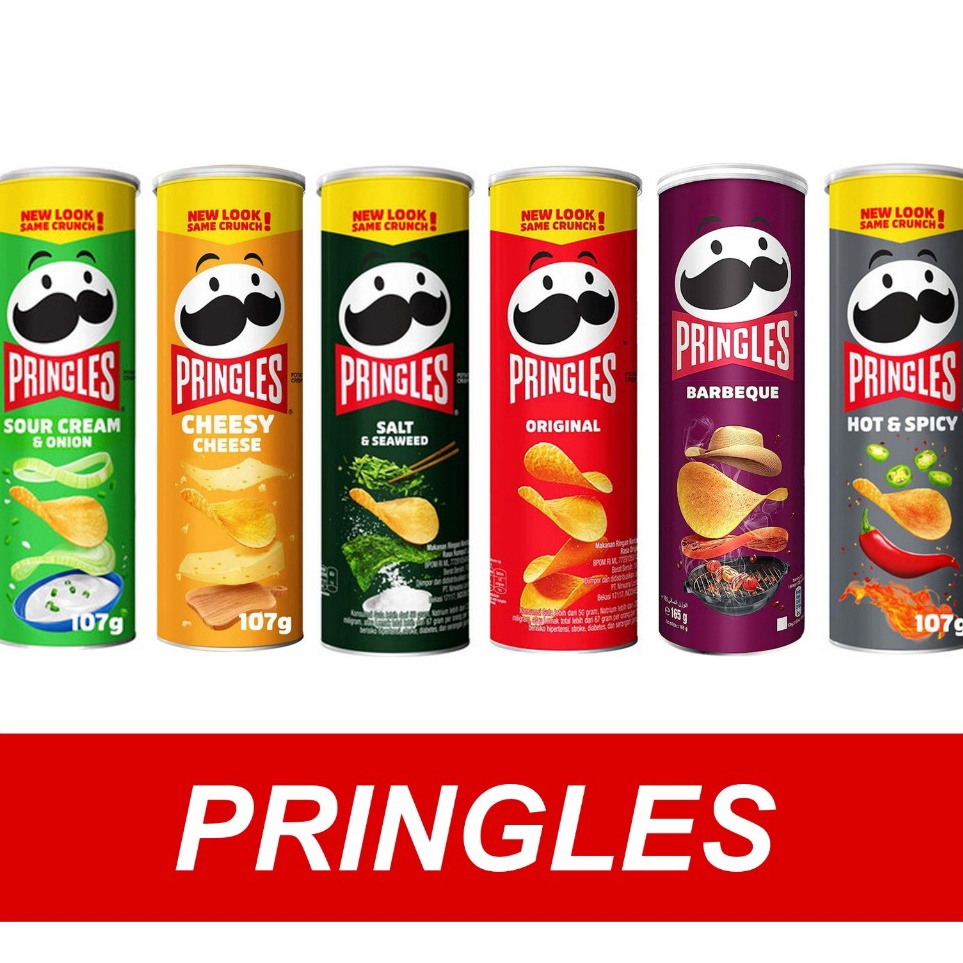 

PRINGLES Ukuran BESAR 12 gr PROMOHALAL ORIGINAL