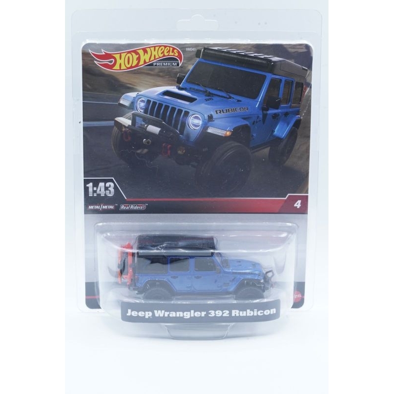 Hot Wheels Premium Edition Car Hw Jeep Wrangler 392 Rubicon Vehicle 1:43 Scale Diecast Mainan Mobil