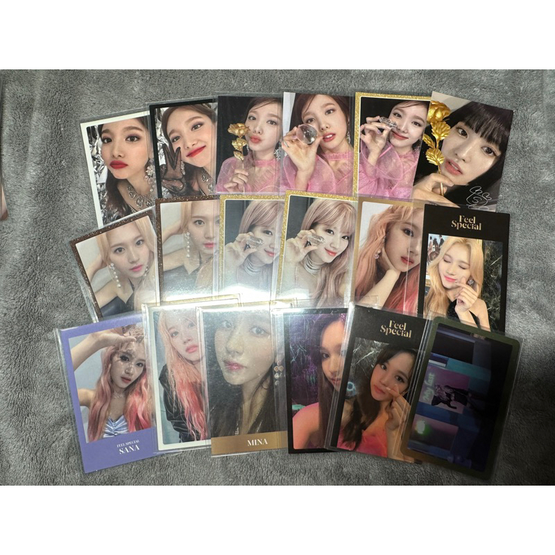 READYSTOK twice pc photocard feel special nayeon momo sana mina