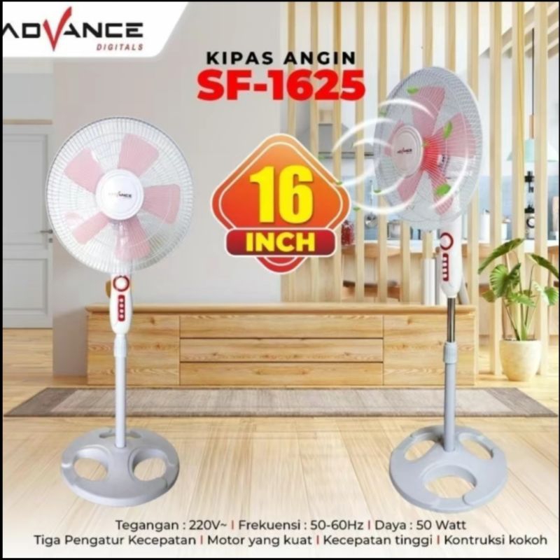 KIPAS ANGIN BERDIRI ADVANCE SF - 1625
