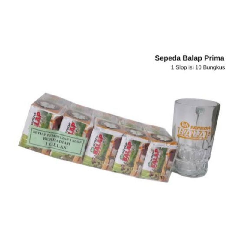 

Teh sepeda balap melati 1slop 10pcs