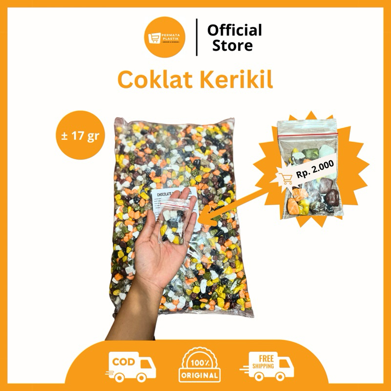 

Coklat Kerikil Arab Oleh-Oleh Umroh Haji Isi ±17 gr