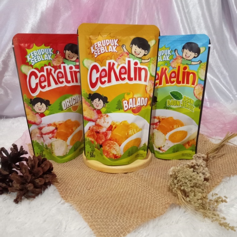 

Cemilan Cekelin Kerupuk Seblak Snack Viral Cemilan Kekinian - 50 Gr