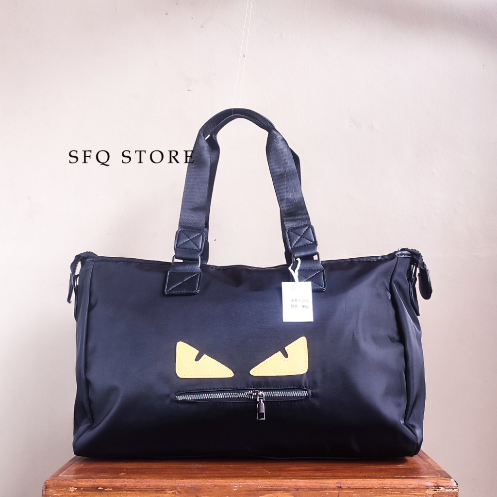 Tas Duffle/ Travelling Jumbo Impor Premium FND634 Travel Bag Mudik Pulang Kampung