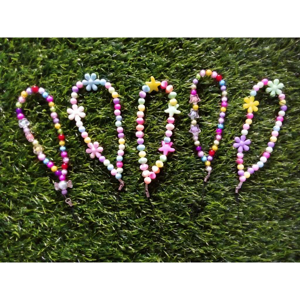 Gantungan HP Manik Lucu / Gantungan HP Manik Pastel