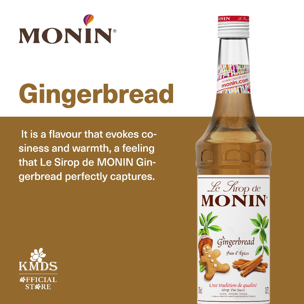 

MONIN GINGERBREAD SYRUP 70 CL 700 ML