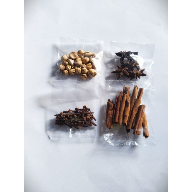 

rempah cengkeh/kapulaga/kayu manis/bunga lawang