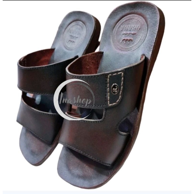 OBARA II Sandal Kulit Pria I Sendal Selop Pria seri 03