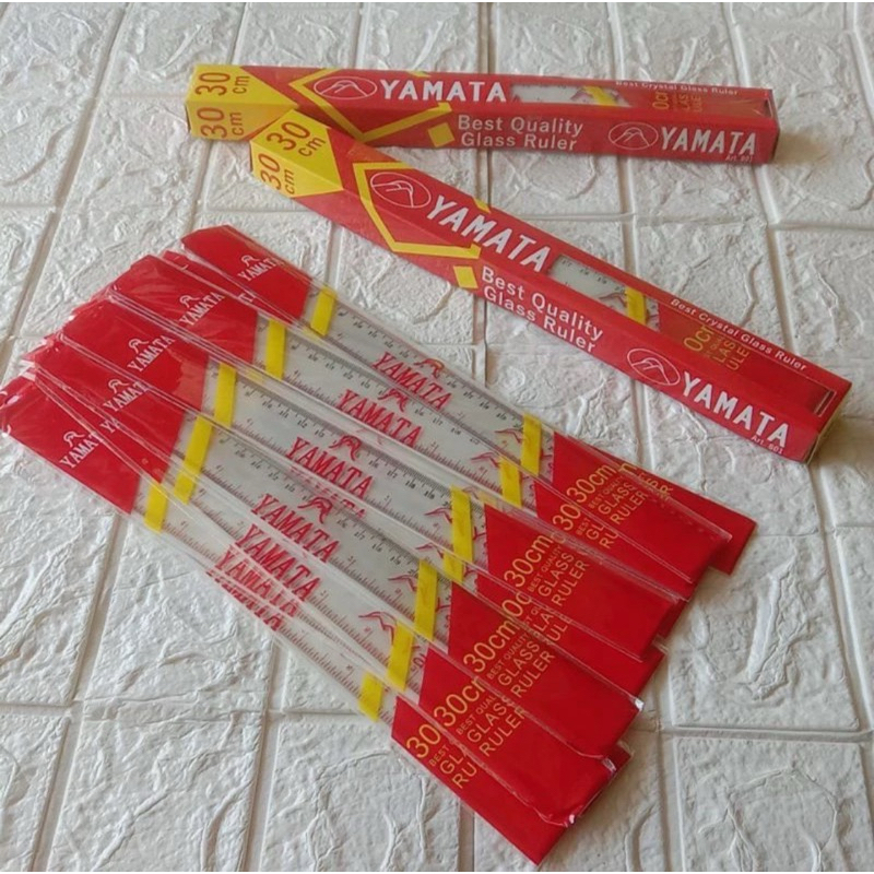 

Penggaris Plastik 30 Cm MERK YAMATA Best Quality Glass Ruler / Penggaris Menggambar / Penggaris Arsitek / Ruler / Mika Tebal dan Tidak Mudah Patah Kualitas OK Harga PROMO