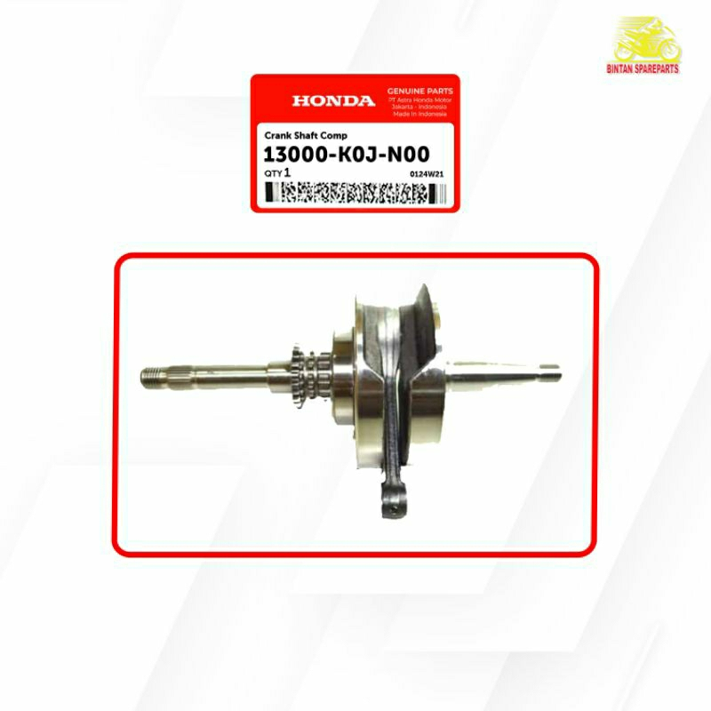Kruk AS Crank Shaft Comp 13000 K0J N00