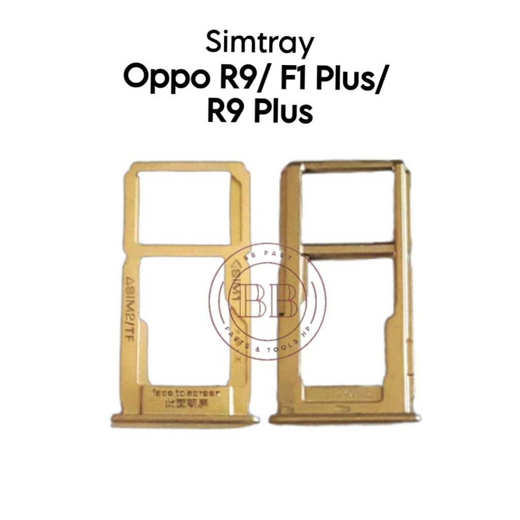 Simtray OP R9 / R9+ / F1+ / F1 Plus / X9079 / X9009 - Tempat Kartu Simlock Tray Simcard