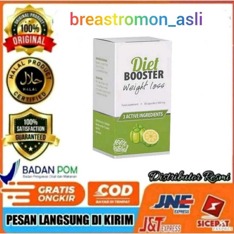 diet booster wight loss obat pelangsing ampuh permanen original asli