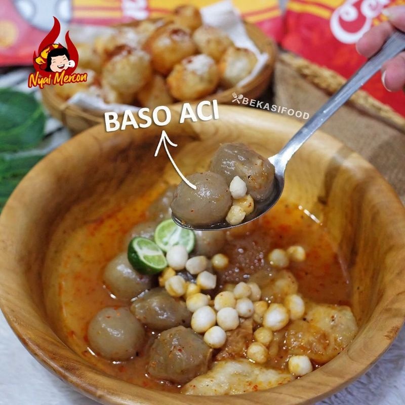 

RB Baso Aci Nyai Mercon Kuah Pedas Baso Aci Viral Kekinian