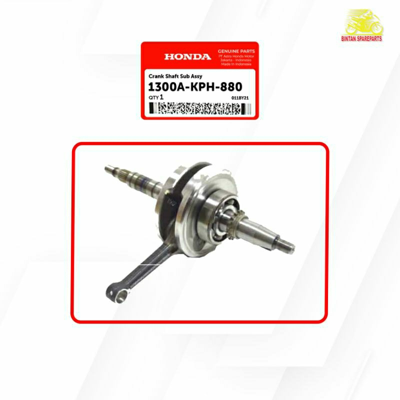 Kruk As Crank Shaft Comp Assy 1300A KPH 880