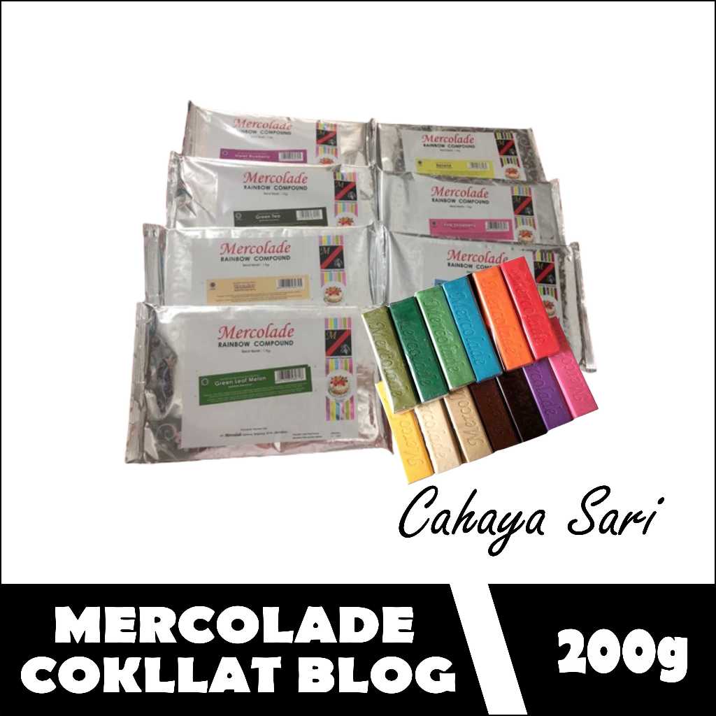 

MERCOLADE COKLAT WARNA WARNI POTONG 170GR