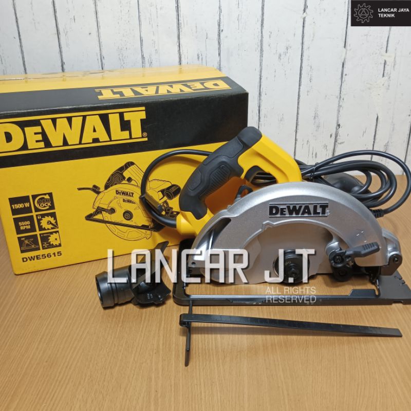 DEWALT DWE5615 CIRCULAR SAW MESIN GERGAJI POTONG KAYU DEWALT DWE 5615