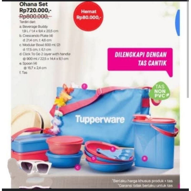Tupperware Ohana set