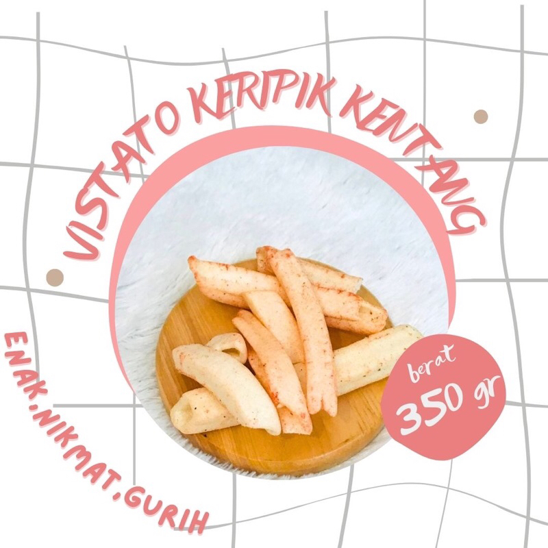 

{FREE GIFT} ECER CEMILAN SNACK VISTATO KERIPIK KENTANG MAX 2 PC NETTO 350gr