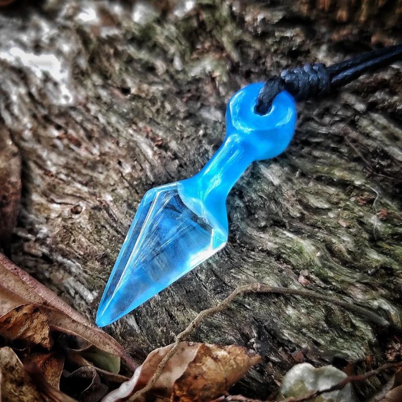 kalung kunai/kalung resin kunai/kalungsenjata